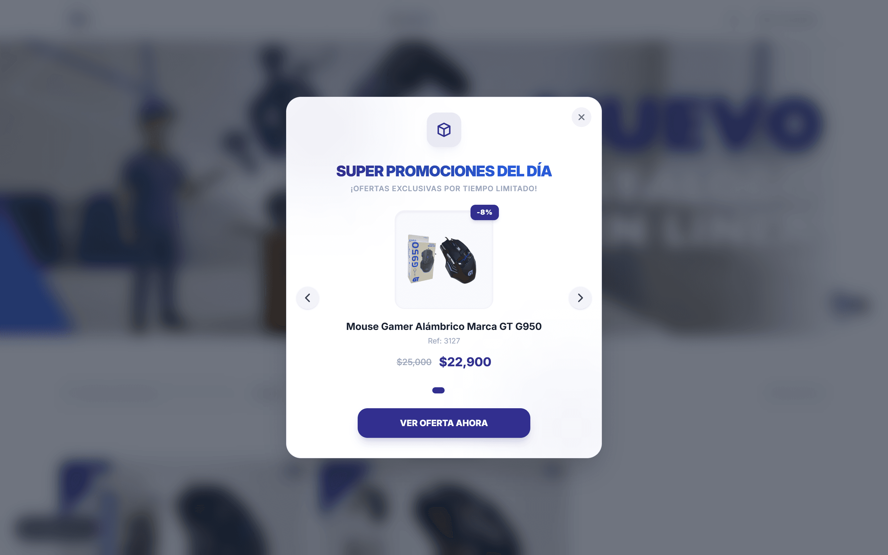 Modal Dinámico de Promociones